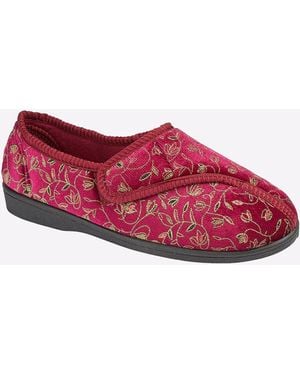 Zedzzz Janice Slippers - Red