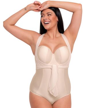Curvy Kate Wrapsody Bandeau Swimsuit - White