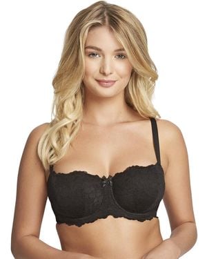 Cleo By Panache Jorja Padded Balcony Bra - Black