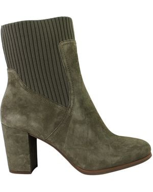 Vionic Kaylee Heeled Boots Suede - Green