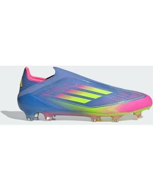 adidas Originals F50 Elite Laceless Firm Ground Boots - Blue