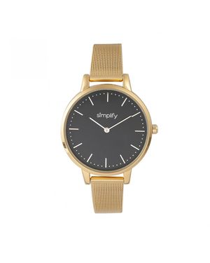 Simplify The 5800 Mesh Bracelet Watch - Metallic