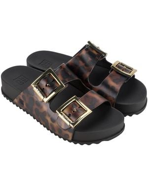 Zaxy Partner Slide New Ad/ Turtle - Black