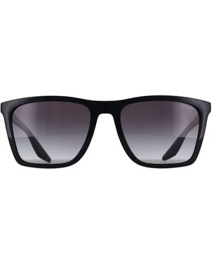 Prada Rectangle Gradient Psb08S - Black