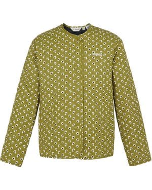 Regatta Ladies Orla Kiely Daisy Quilted Jacket (Clover) Material_Polyester - Green