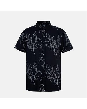 Firetrap Regular Fit Short Sleeve Shirt - Black