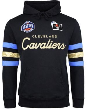 Mitchell & Ness Nba Cleveland Cavaliers Championship Hoodie Cotton - Blue