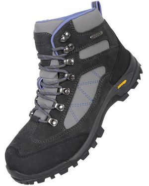 Mountain Warehouse Storm Suède Waterdichte Wandelschoenen - Grijs