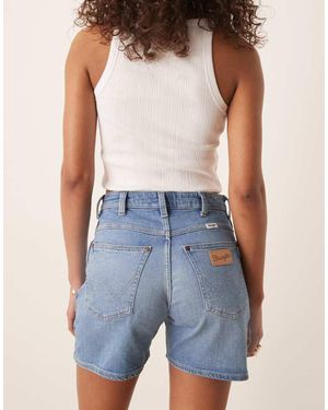 Wrangler 5Inch Cowboy Denim Short - Blue