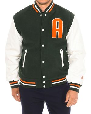 Attica Sporting Goods At-Fw22-006 Baseball Jacket - Green