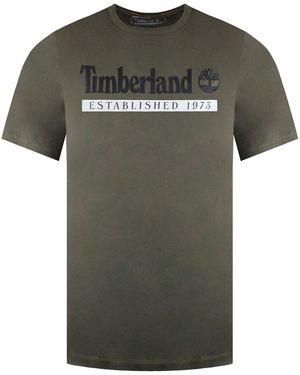Timberland Established 1973 T-Shirt Cotton - Green