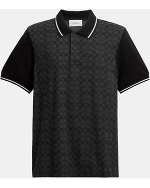 COACH Signature Polo - Black