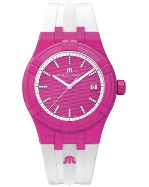 Maurice Lacroix Ai2008-Ffff1-3A0-0 Aikon Watch - Pink