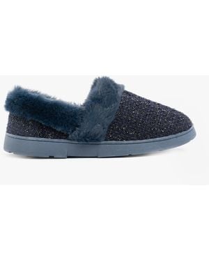 Dr Keller Avon Full Slippers - Blue