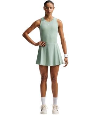 Nike Victory-Tennistanktop Voor Zwart) - Groen