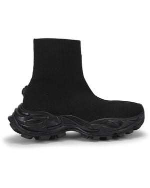 Kurt Geiger Leap Sock Runner Trainers - Black