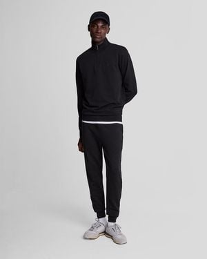 Lyle & Scott Tonal Eagle Skinny Joggers - Black