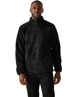 Regatta Midoor Fluffy Fleece Jacket - Black