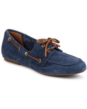 Jones Bootmaker Perissa Leather Loafers - Blue