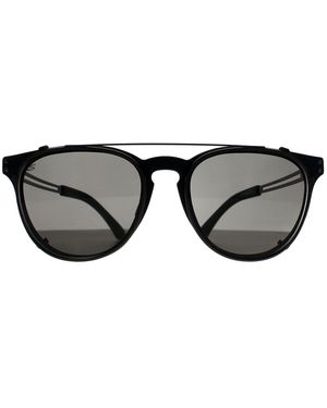 Serengeti Round Satin Polarised Photochromic Phd 555Nm Palmiro Metal - Black