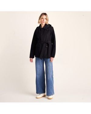 TOG24 Shea Waterproof Trench Coat - Blue