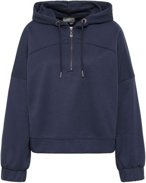 Dreimaster Sweatshirt Dames Marine - Blauw