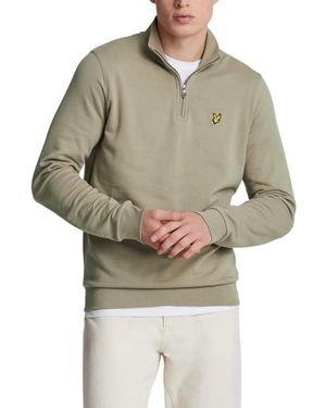 Lyle & Scott High Neck Jumper Winter Sweatshirt - Green