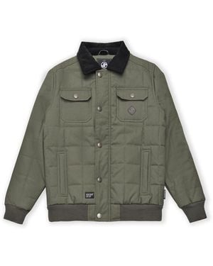 Seventyseven Seventyseven Worker Jacket Cotton - Green