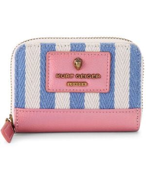 Kurt Geiger Clapham Sm Zip Wallet - White