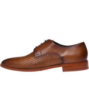 GORDON & BROS Lorenzo Mesh Cognac Derby Vetersluiting - Bruin