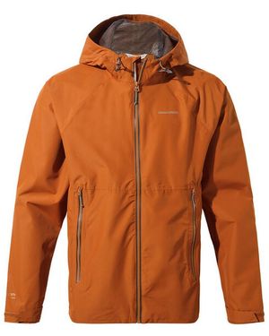 Craghoppers Sebastian Waterproof Jacket (Potters Clay) - Orange