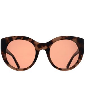 DKNY Round Mink Tortoise Dk517S - Brown