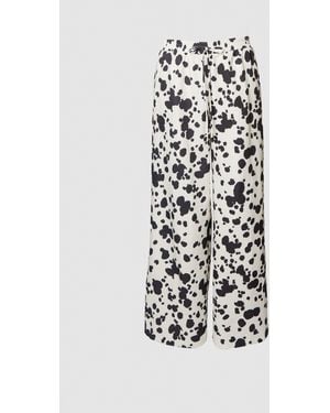 Nasty Gal Plus Tailored Drawstring Waist Trouser - White