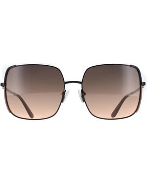 Guess Rectangle Shiny Gradient Gu00194 Metal - Brown