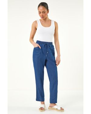 Roman Petite Seam Detail Stretch Jean - Blue