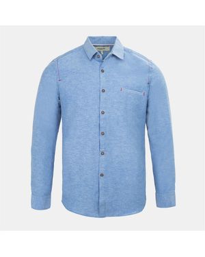 Firetrap Plain Shirt - Blue