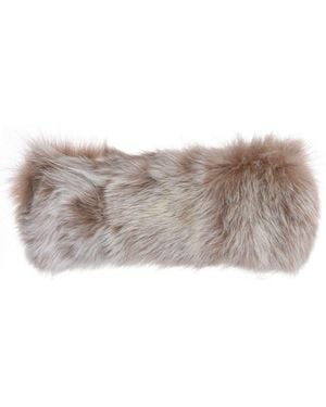 Infinity Leather Ladies Toscana 100% Sheepskin Headband - Grey