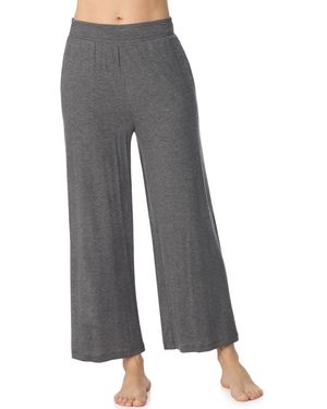 DKNY Ankle Length Cropped Separate Sleep Pant With Pockets - Grey