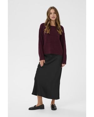 Kaffe Pullover Kairis Pullover Loose Fit Wine - Rood