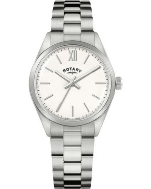 Rotary Rlb10005-01 Ladies Heritage Watch - Grey
