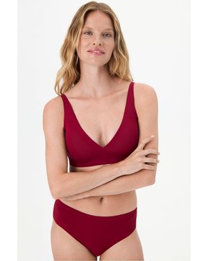 Penti No-Show Fit Decolette Padded Bra - Red