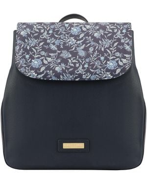 Laura Ashley Backpack Faux Leather - Blue