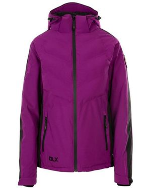 DLX Ladies Gabriella Dlx Ski Jacket (Wild) - Purple