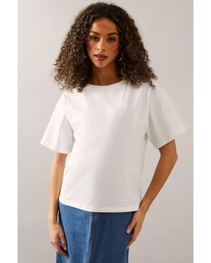 Wallis Jersey T-Shirt - White