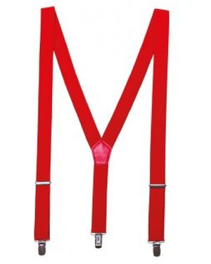 PREMIER Clip On Braces - Red