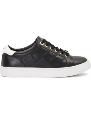Dune Ellenar Quilted Trainers - Black