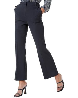 Roman Bootcut Leg Stretch Trousers - Blue