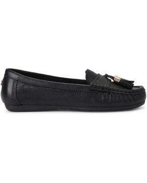 Carvela Kurt Geiger Leather Fiasco Loafers - Black