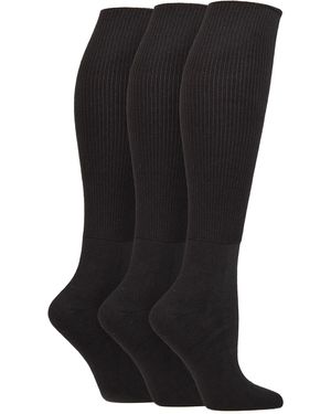 IOMI Knee High Diabetic Socks - Black