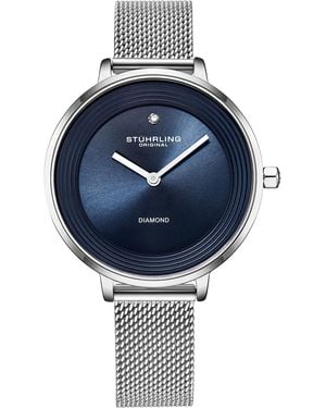 Stuhrling Symphony 3946 Quartz 37Mm Classic - Blue